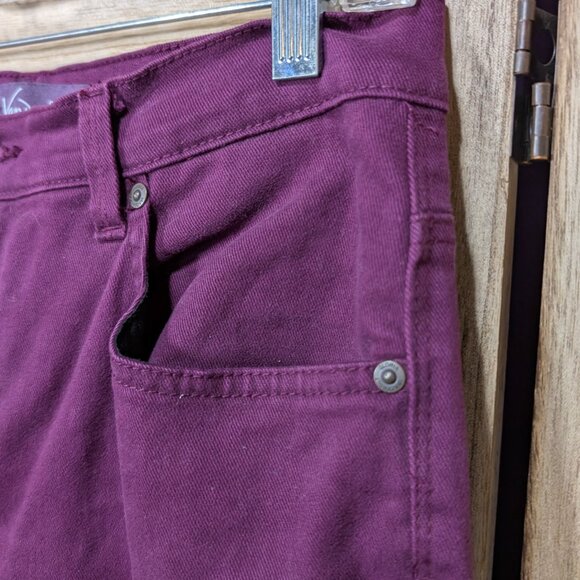 Gloria Vanderbilt Amanda Purple High-Waisted Pants Size 8P - Picture 5 of 12
